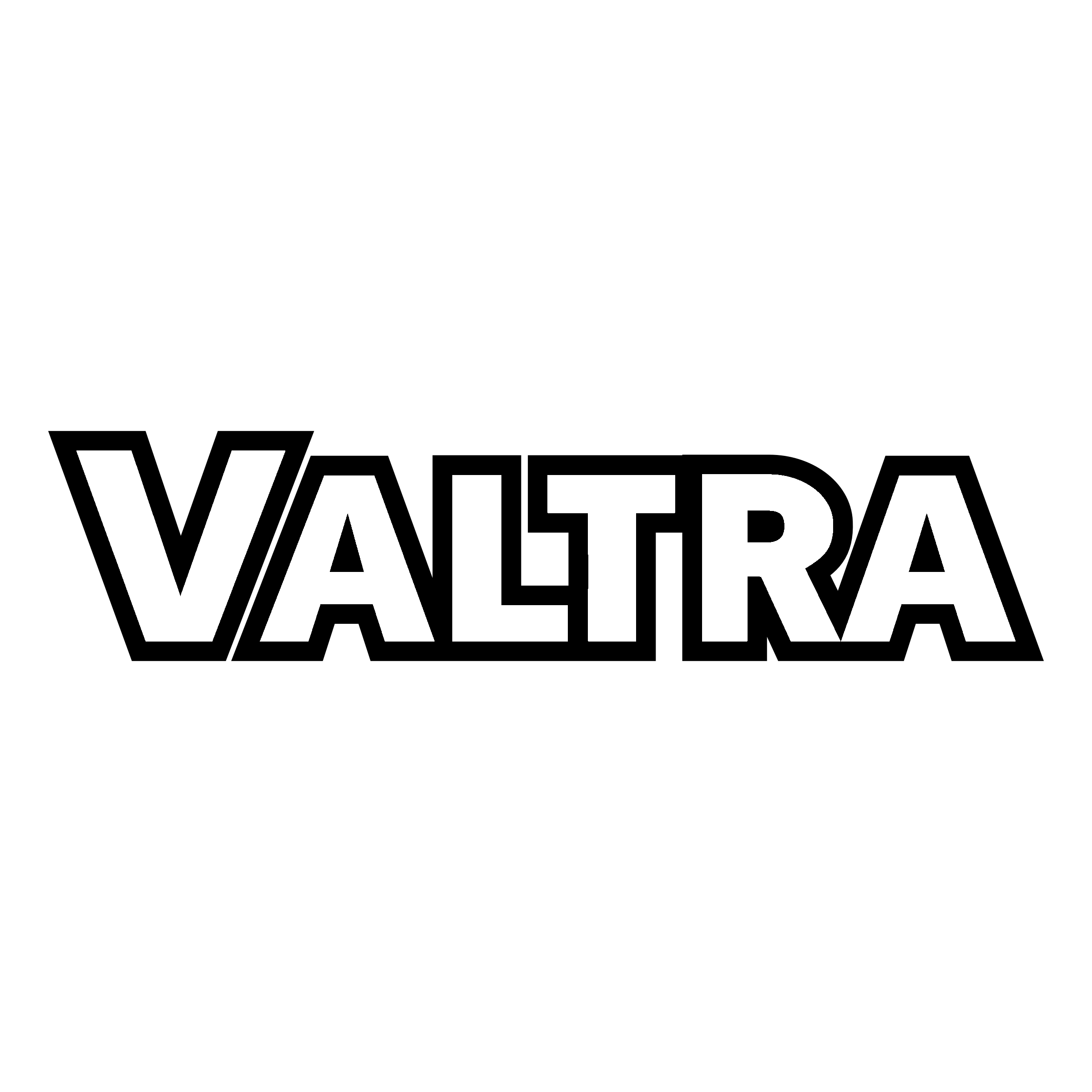 valtra logo black and white vector