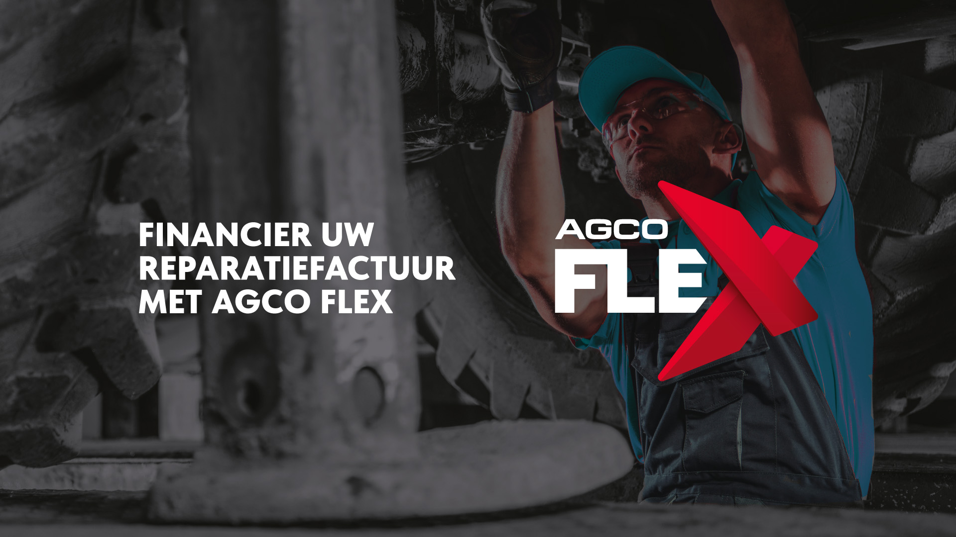 Reparatiekosten komen nooit op het juiste moment, gelukkig is er nu AGCO Flex